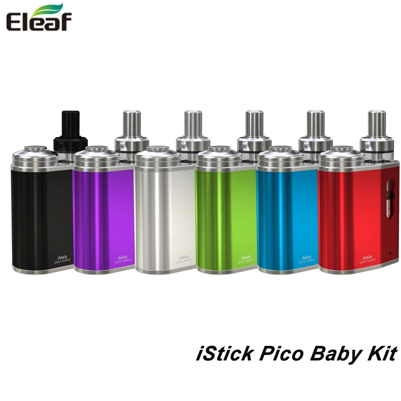 

Original Eleaf iStick Pico Baby Kit with 1050mAh Internal Battery and 2ml GS Baby Tank Electronic Cigarettes Vaporizer Vaper