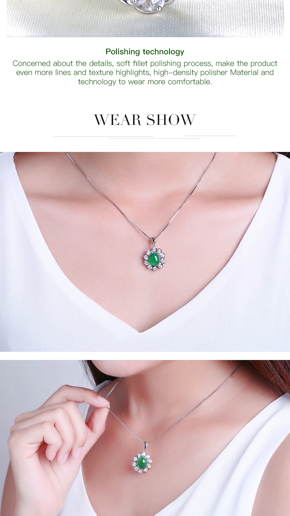 Chalcedony Pendant 7