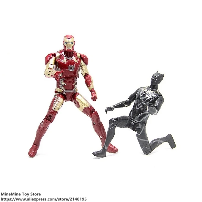 DISNEY Marvel Мстители 10 шт./компл. Железный человек Капитан Америка Муравей Человек