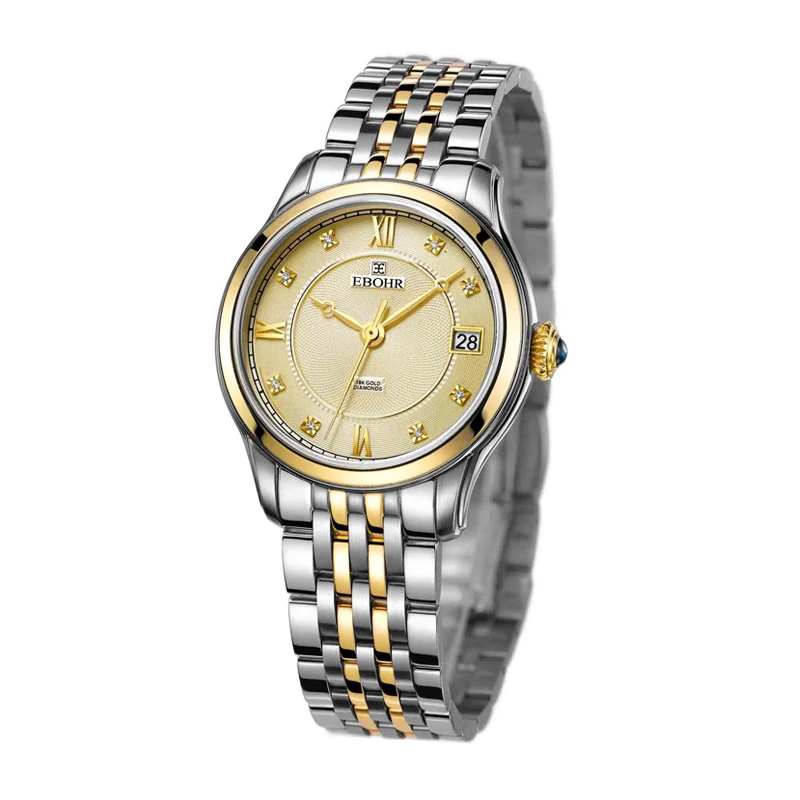 

EBOHR brand luxury machinery successful men's Mechanical watch waterproof business casual fashion watch 2019 new Ebohr10660119