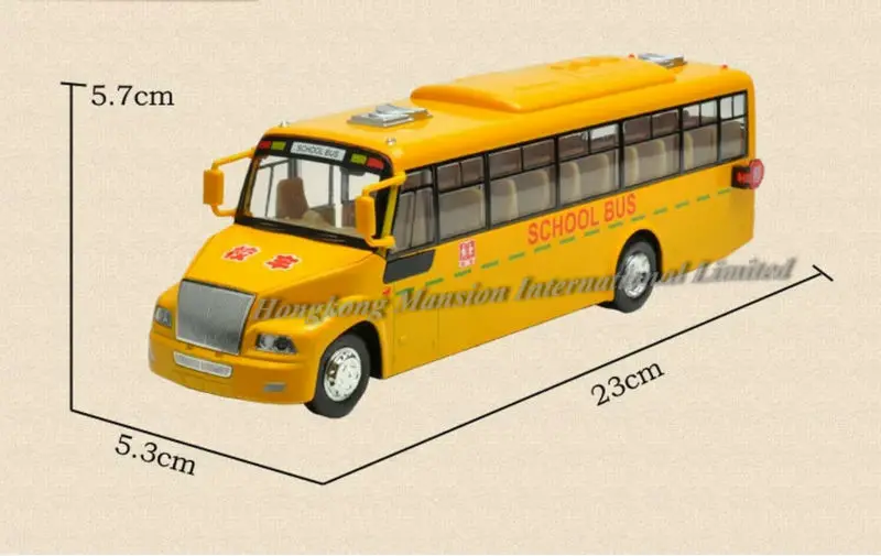 132 Car Model For Amecican School Bus style 1 (10)