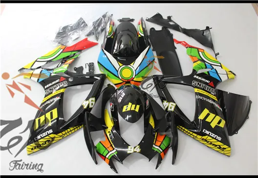 

For SUZUKI GSXR600 06 07 GSXR750 06-07 3JK819 Blue red GSX R600 K6 R750 GSXR 600 750 2006 2007 Fairing