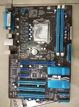 original motherboard for ASUS P8H61 PLUS DDR3 LGA 1155 16GB USB2.0 SATAII ATX H61 Desktop Motherboard Free shipping