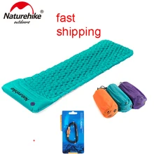Naturehike надувной термополиуретановый влагостойкий коврик с подушкой Сверхлегкий портативный надувной матрас NH17T024-T