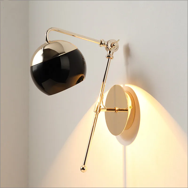 EuSolis аппликация murale светильник модератор Draaibare Led Wandlamp lampada светодиодные