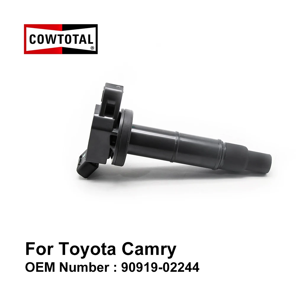 Cowtose Катушка зажигания для Toyota Camry Код двигателя 1AZ FE 2AZ 2.0L 2.4L OEM 90919 02244 (упаковка из