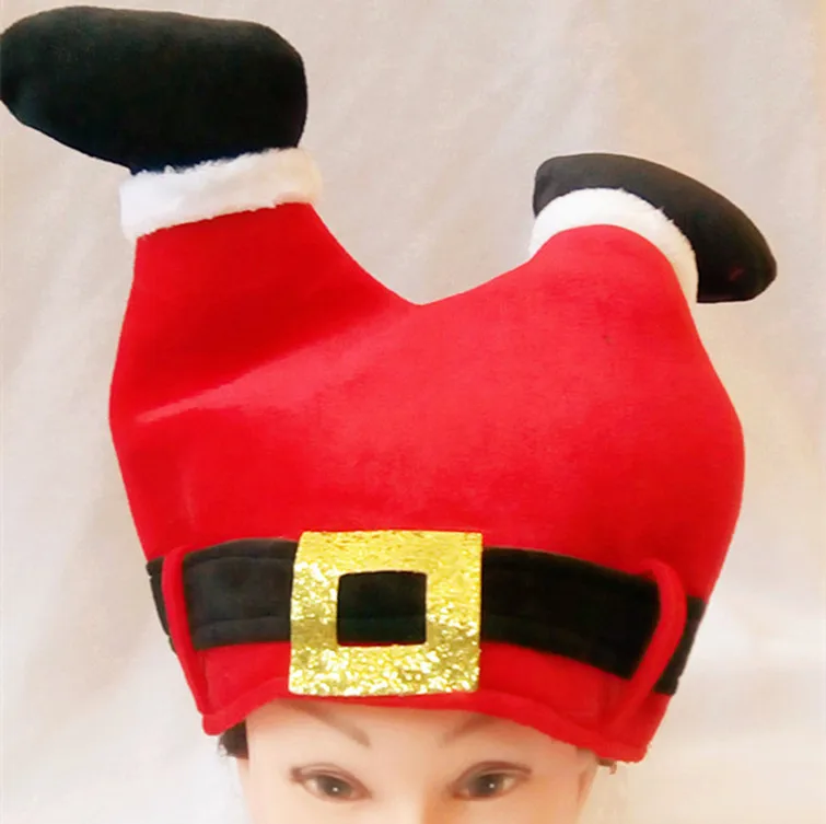 1pc Christmas Santa Claus Pants Hats 