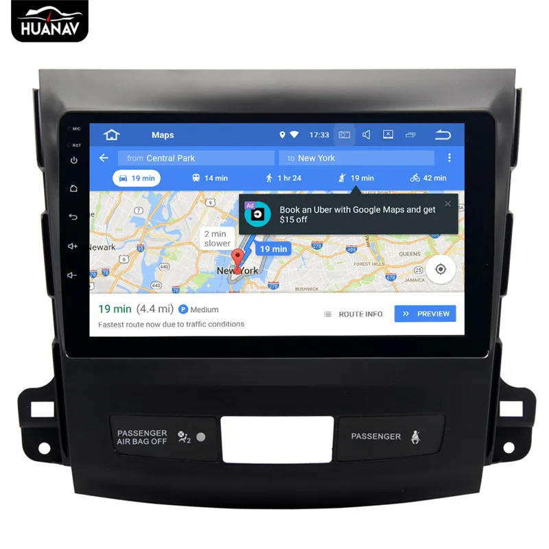 Автомобильный DVD плеер Android 2007 GPS навигация для Mitsubishi Outlander 2011 Авторадио