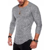 Casual Round Neck Long Sleeve T Shirt