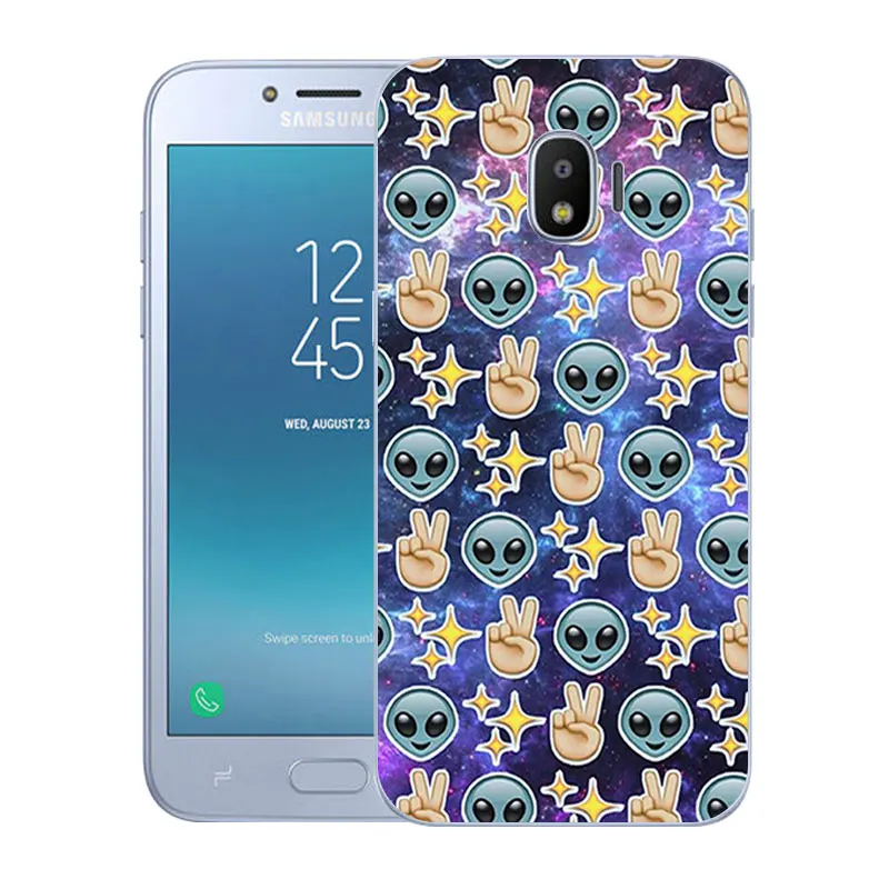 Роскошные Чехлы из ТПУ для телефонов Galaxy J2 Pro 2018 ультратонкие чехлы с принтом