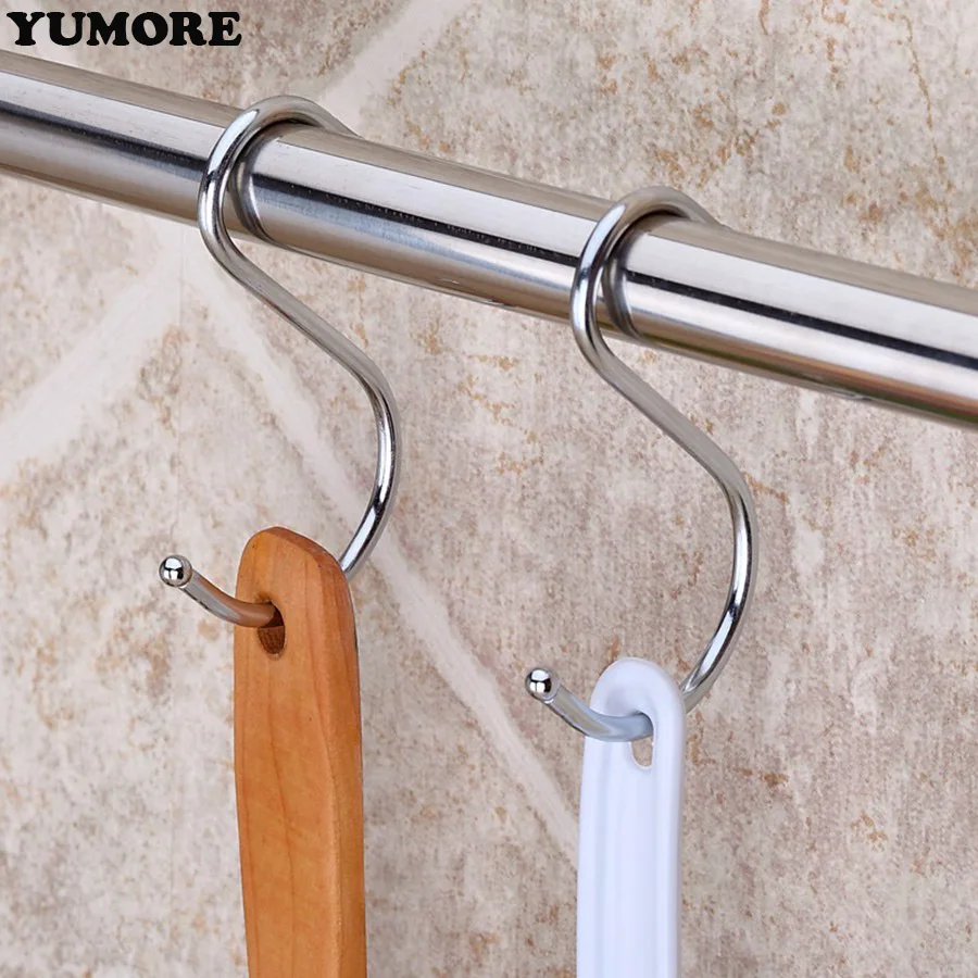 20 шт. S образные крючки из нержавеющей стали|hanging clothes hanger|clothes hanging hooksstainless steel hook
