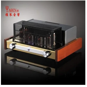 YAQIN MC-84L 6P14 12AX7 усилитель клапанной трубки класса A HiFi выход для наушников 110~ 240 В