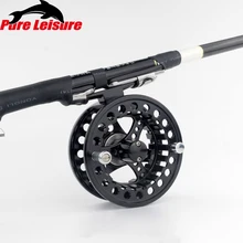 PureLeisure лед рыболовная катушка 3/4/5/6/7/8 ручная изменен большие беседки Алюминий нахлыстом колеса Pesca Carretilha