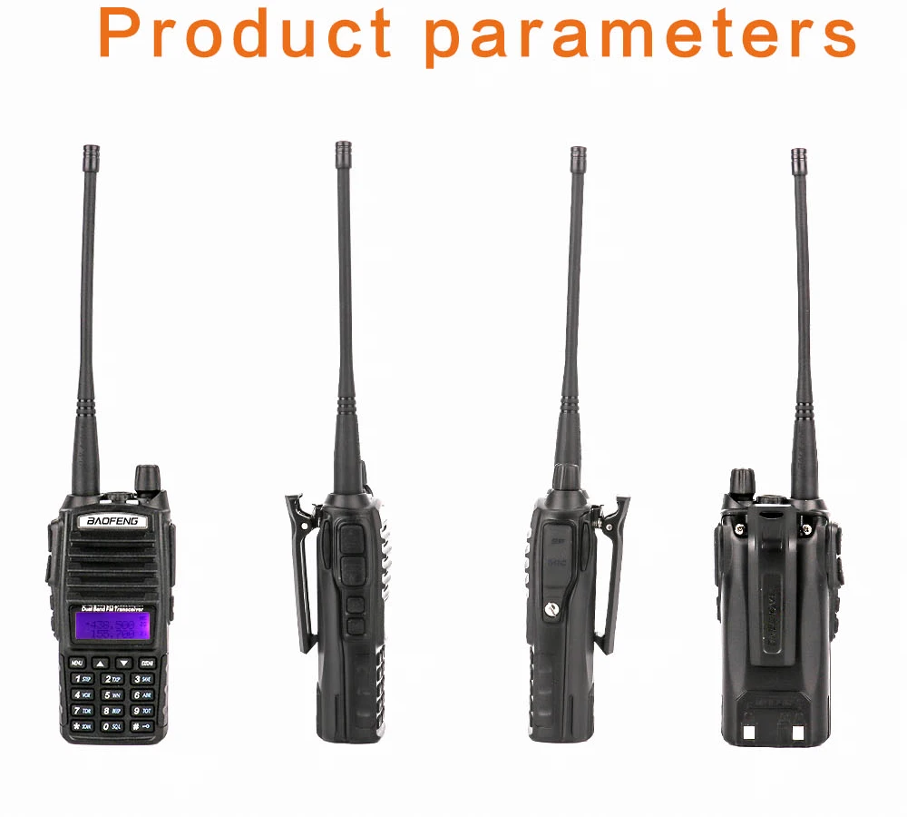 Профессиональный двухдиапазонный vhf uhf рация 10 км PTT Vox для портативной CB радиостанции Handy Radio uv82 baofeng UV-82 handphone