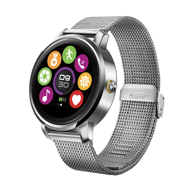 smartwatch with heart rate and sleep monitor
