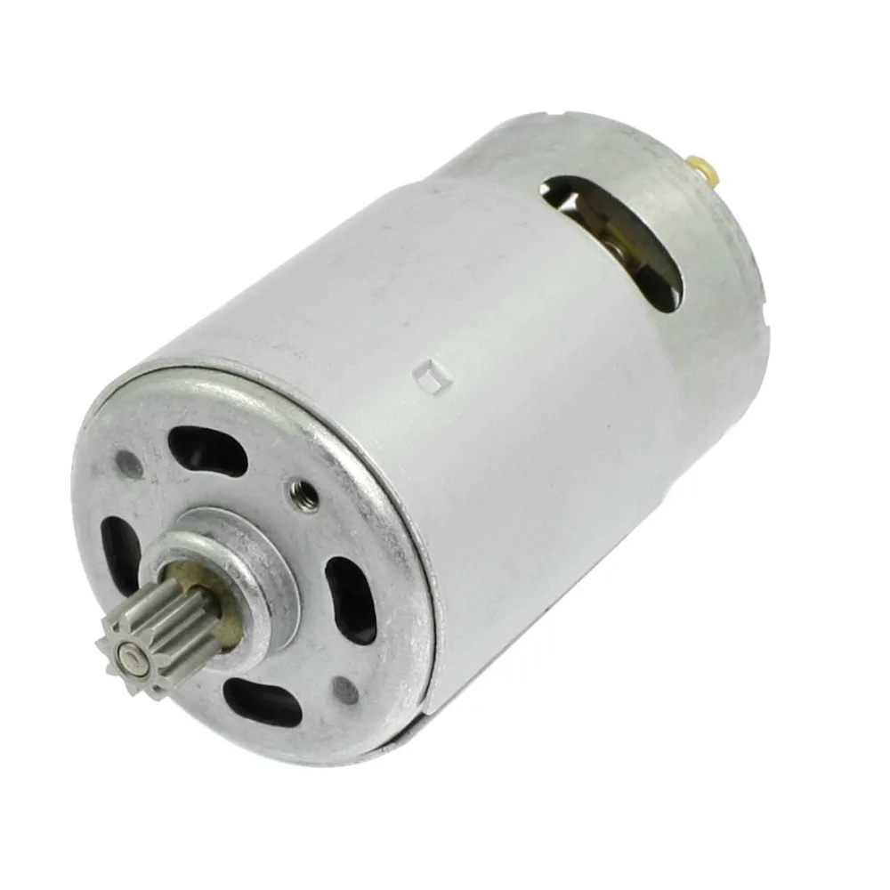 

UXCELL(R) High Quality 1 Pcs 18V 9 Teeth DC Shank Gear Motor for Rechargeable Electric Drill