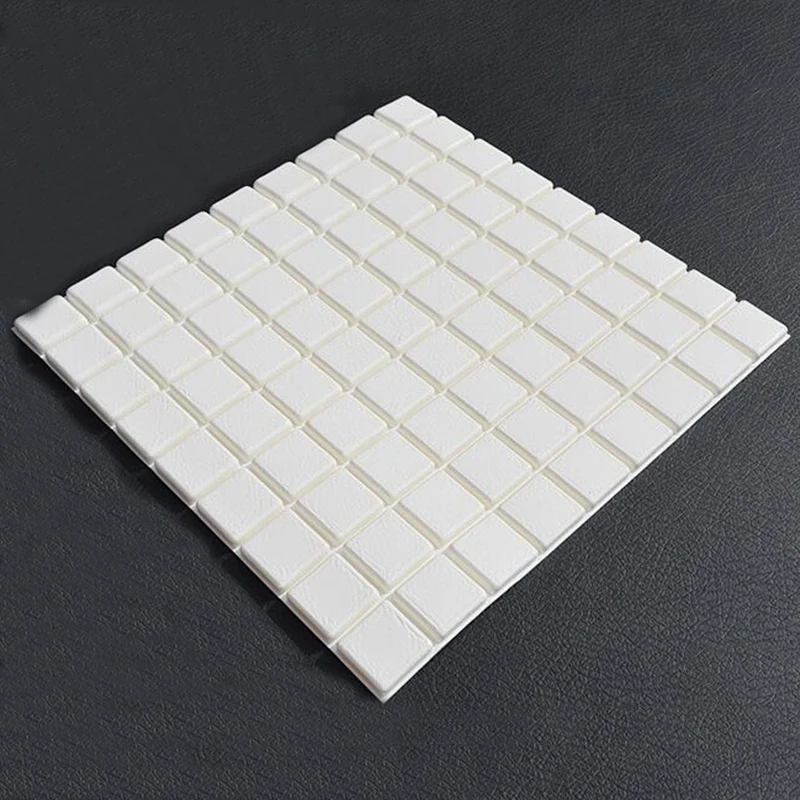 Настенная Наклейка из ПЭ пены эластичная мозаика 3D 30*30 см домашний декор