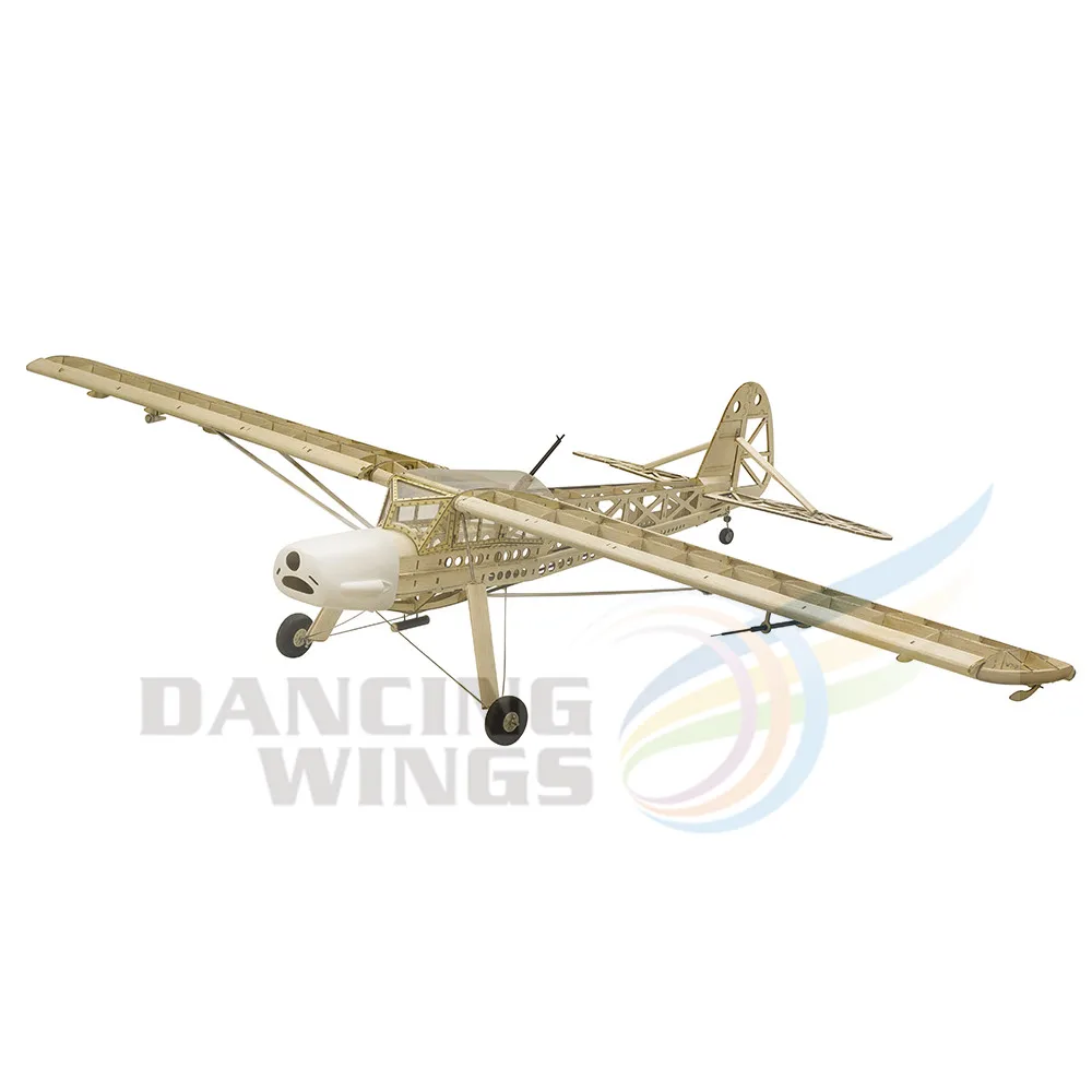 Новый масштаб RC Balsawood самолет лазерная резка Fieseler Fi 156 Storch 1600 мм (63 &quot) набор из
