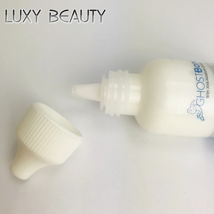 5 Bottles Lace Wig Glue Wig Weaving Hair Replacement Adhesive Hair Extension Headgear Hair Piece Invisible Glue 1.3 fl oz