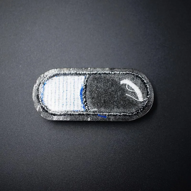 Капсула(Размер: 2,6x6,0 см) DIY тканевые значки для украшения нашивки для джинсов сумки одежды Швейные украшения аппликация нашивки значки
