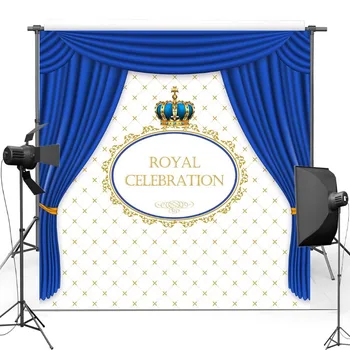 

Curtain Vinyl Backdrop For Children Birthday Party New Fabric Flannel Photography Background For Baby Party Photo studio lv177