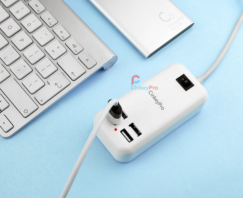 Cinkeypro ЕС Plug 4 порта несколько зарядное устройство USB 15 Вт 3A Smart адаптер мобильного телефона Tablet Зарядное устройство для IPhone IPad