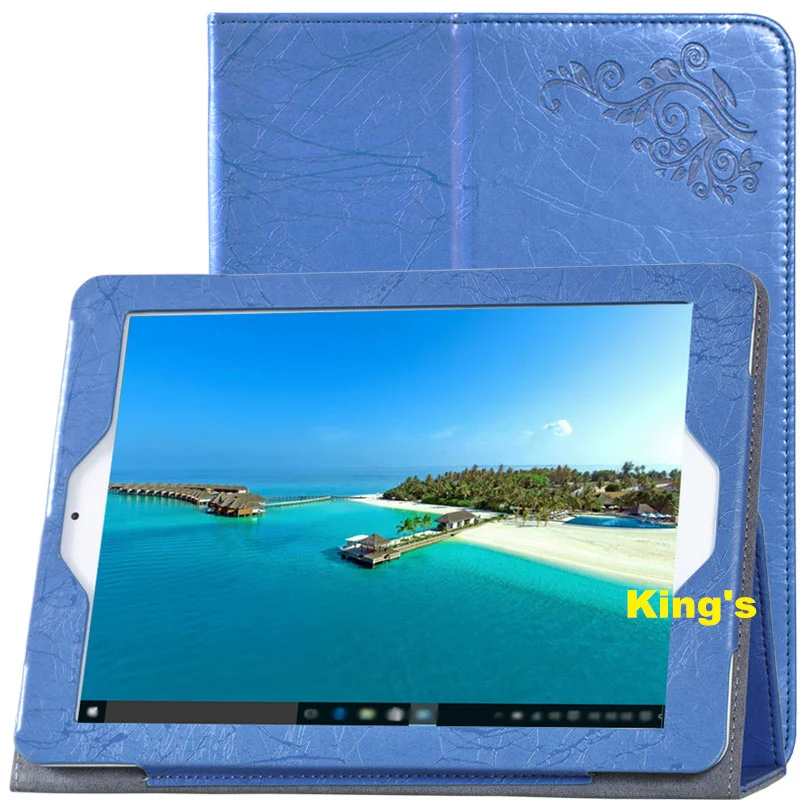 Новейший 9," кожаный PU чехол для Teclast X98 Plus II планшет, защитный чехол для Teclast X98PlusII с 4 подарками - Цвет: Version2 Blue
