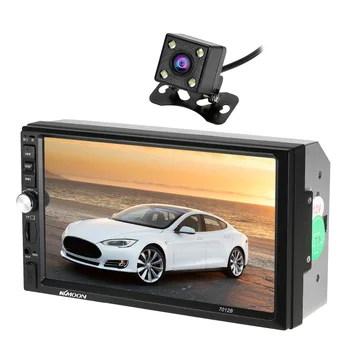 

KKmoon 7“ Car Radio Universal 2 Din HD Bluetooth Car MP5 Radio Player Multimedia Stereo Player Entertainment USB/TF FM Aux Input