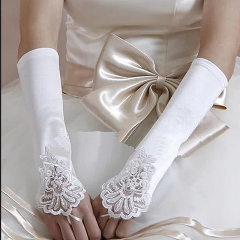 Cheap-New-Arrival-Wedding-Accessories-Elbow-Fingerless-Adult-Bridal-Gloves-One-Size