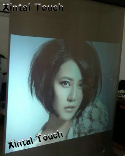 

Hot selling! 11 square meters ( 1.524 m * 7.33 m ) white / milkwhite color rear projection film/foil for window shop advertising