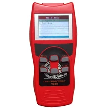 Display lcd handheld carro motor diagnosticar scanner pode obdii/eobdii leitor de código v800