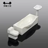 3 шт./компл. 1:25 1:30 мебель для ванной комнаты кукольный домик Closestool Ванна модельная раковина набор игрушечный миниатюрный кукольный домик ► Фото 3/3
