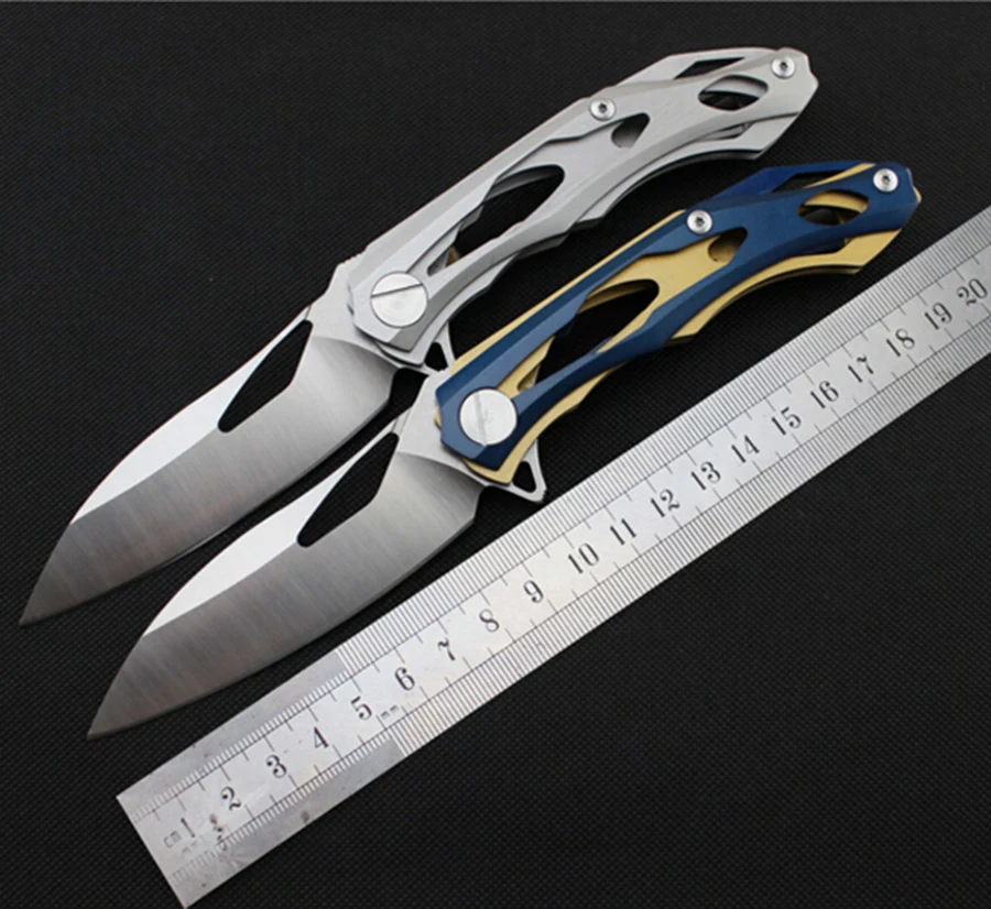 Дешевый Высокое качество складной Ножи 9CR14MOV лезвие 440 Ручка Открытый Отдых выживания тактический комплект Охота для шашлыков мультифунциональные ...
