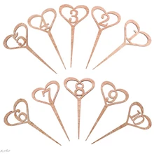 10pcs Rustic 1-10 Wooden Table Number Tag Wedding Party Seat Numberic Sign Decor 10pcs Rustic 1-10 Wooden Table Number Tag Wedding Party Seat Numberic Sign Decor