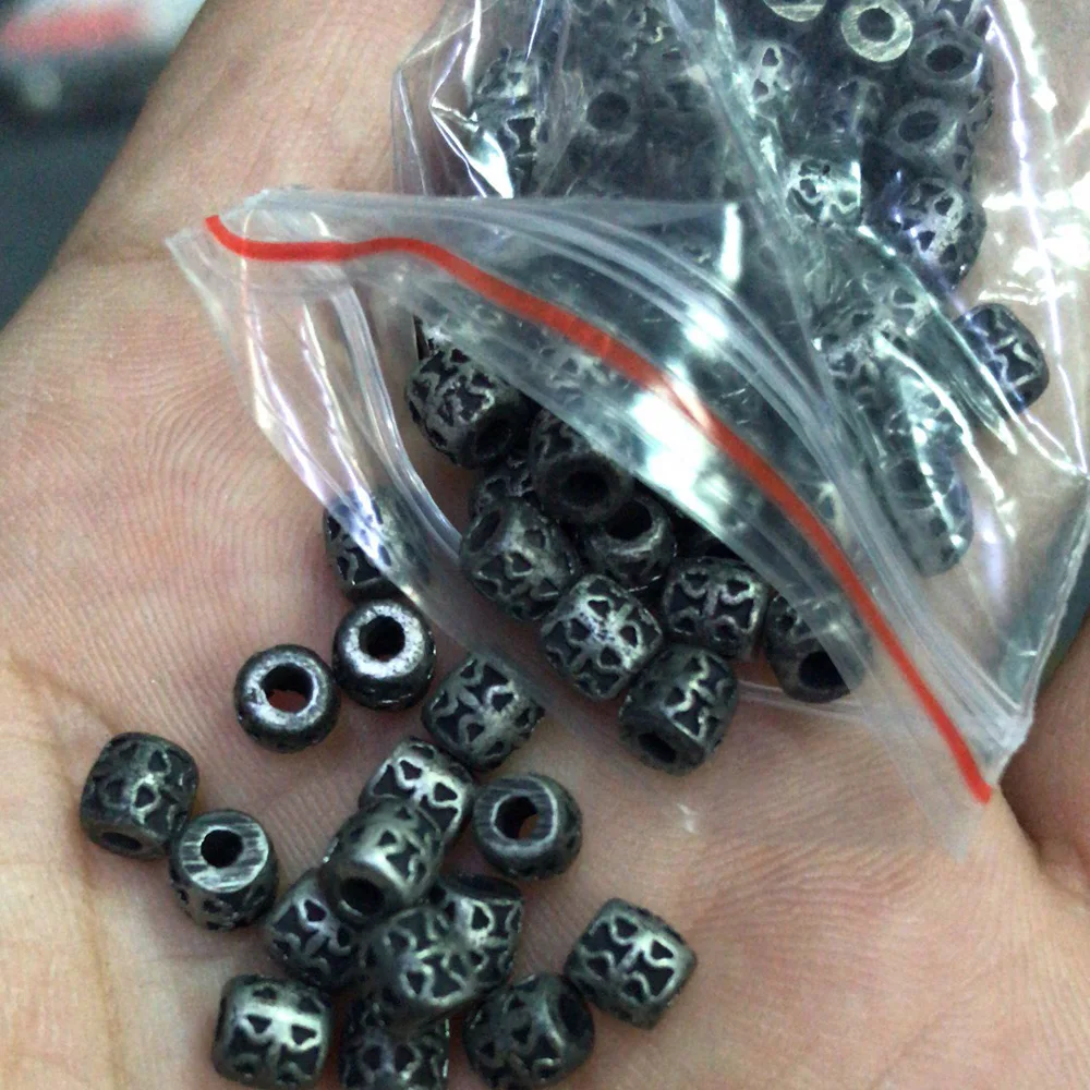 20 шт./лот 2 0 мм отверстие DIY Винтаж 316l нержавеющая сталь гравировка бисера Шарм для