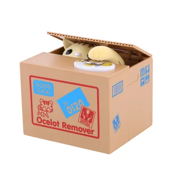 

Creative Money Box Piggy Bank Panda Cat Steal Money Coin Bank Saving Bank Money Saving Box Moneybox