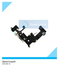 Charger Charging Dock Port Connector USB Flex Cable Repair Spare Parts For iPhone 5,Free Shipping