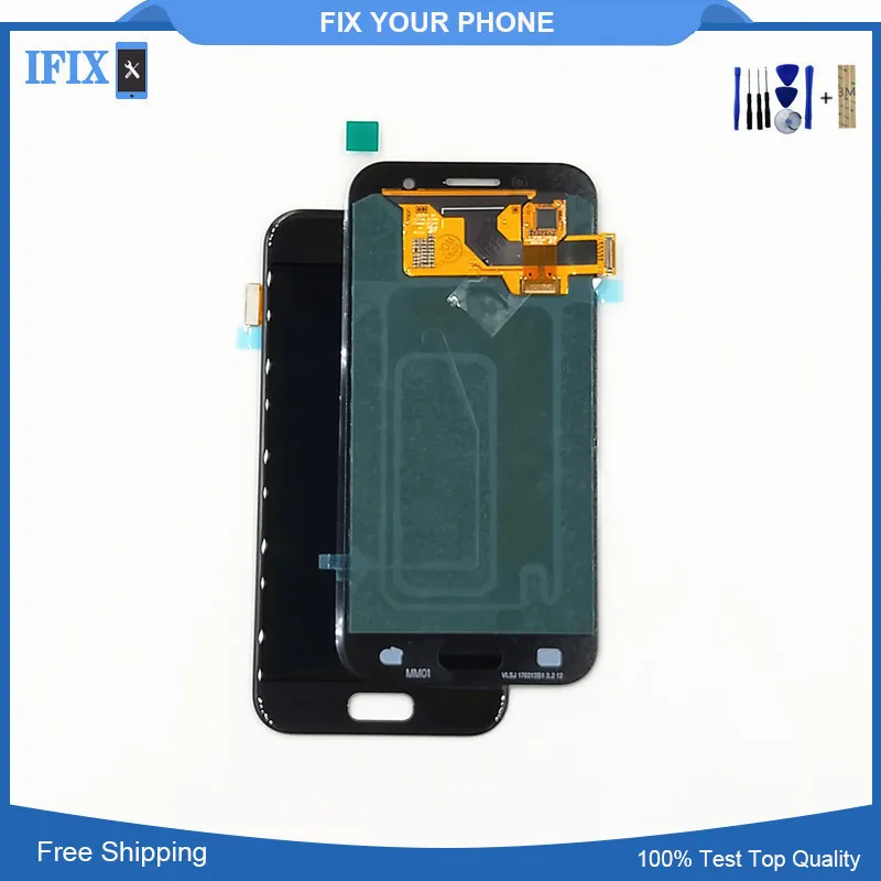 

For Samsung Galaxy A3 A320 2017 A320F LCD Display Assembly With Touch Screen Digitizer Repair 4.7 Inch With Tools
