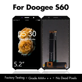 

10pcs/lot High Quality LCD for Doogee S60 LCD Display Touch Screen Digitizer for Doogee S60 Lite LCD Free Shipping by DHL EMS