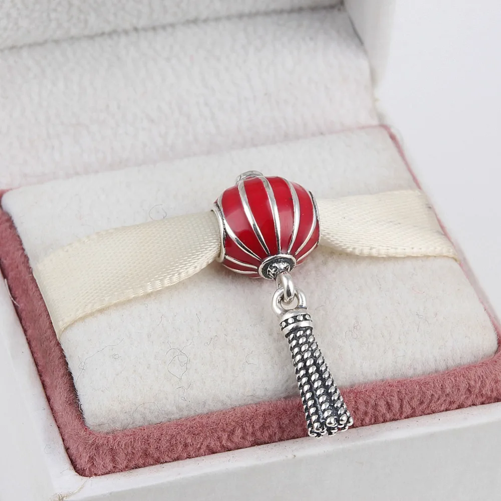 

ZMZY 925 Sterling Silver Lantern Pendants Charms Fit Original Pandora Bracelet Bangle Authentic DIY Jewelry