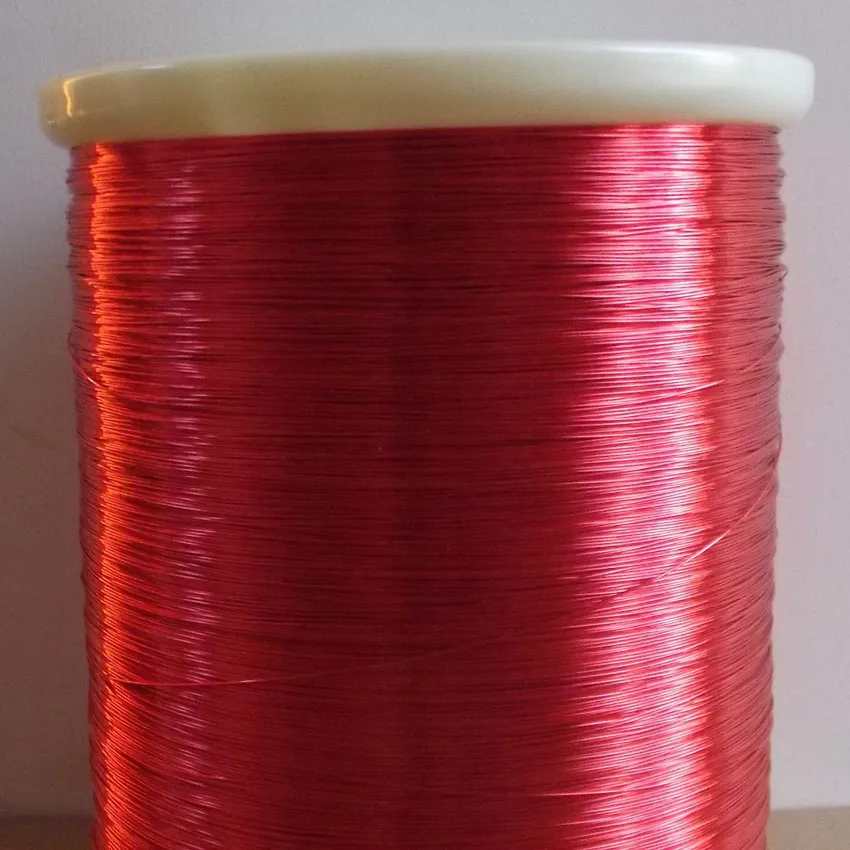 

RED New Polyurethane Enameled Wire,Copper wire Red 0.5 mm QA-1-130 1 meter