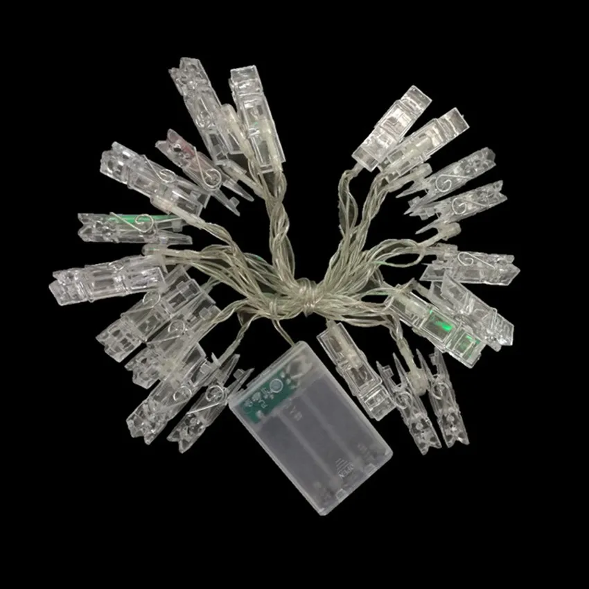 Рисунок 5 - Светодиодная гирлянда с зажимами для фотографий