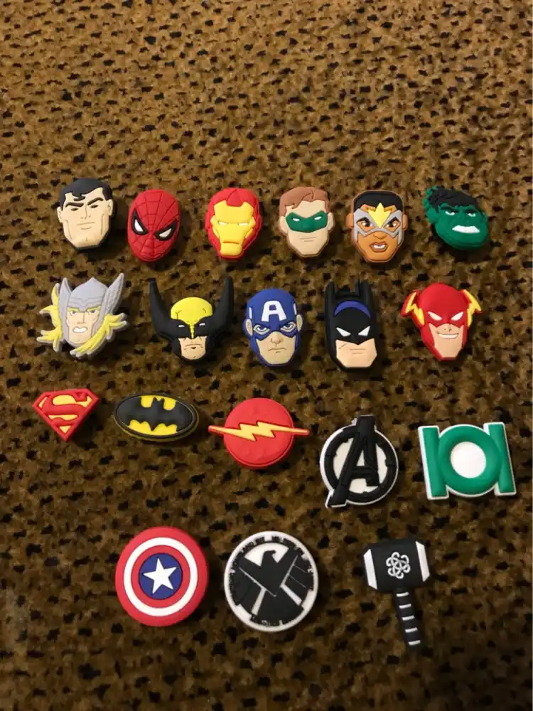 avengers croc charms