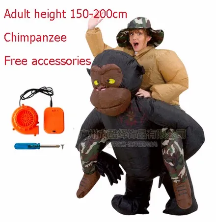 DB23985 inflatable dinosaur costume-11