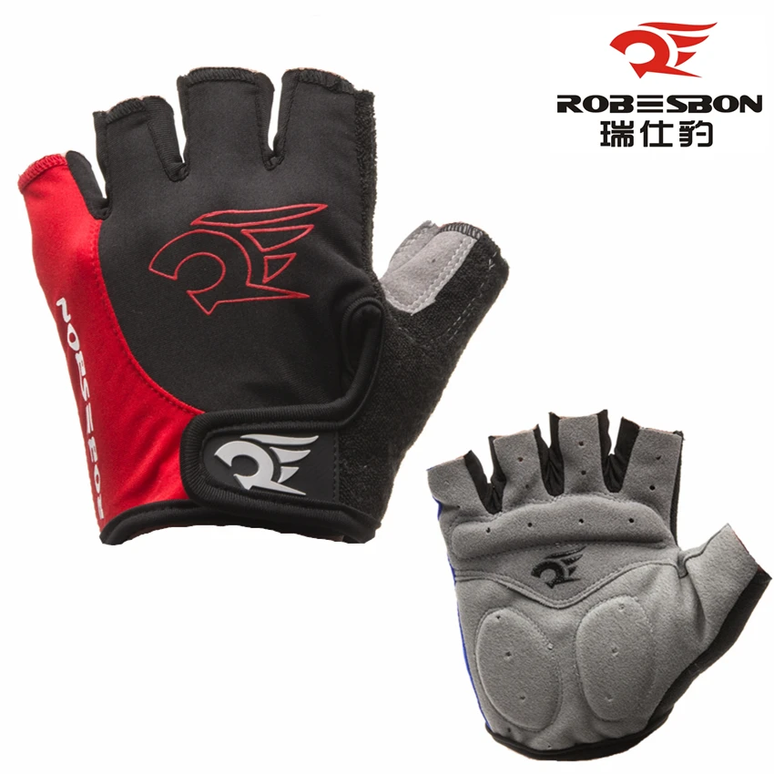

Mountain Bike Cycling Gloves Men Women M-XL Luvas Para Ciclismo mtb Bicycle Half Finger Gloves Gel To Bike Accessories HEIXI-01B