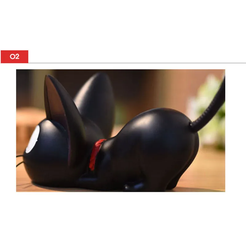 Креативный смоляный волшебный светильник для осанки кошки JiJi украшение в ночь