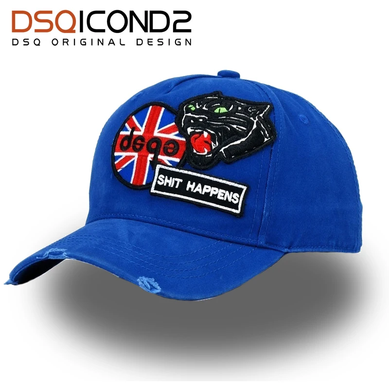 

DSQICOND2 High Quality Brand Trucker Cap Letter Snapback Cap DSQ Embroidery Baseball Caps for Men Women Bone Masculino Casquette