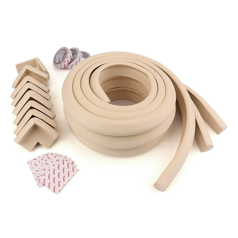 Hot Sale Desk Corner  Edge Children Protection Baby Safety Products Glass Table Edge Furniture Anti-crash Guard Strip Crash Bar