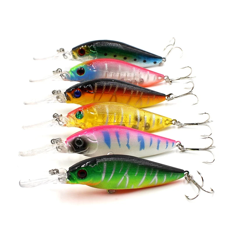 

1pcs slow sinking Minnow fishing lure Artificial Bait 11cm Treble Hooks Crankbaits Wobbler Fish Tackle everything for fishing