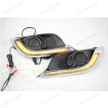 

2017 new arrival auto lamp For C/hevrolet A/veo 2014-2015 car styling daytime running lights